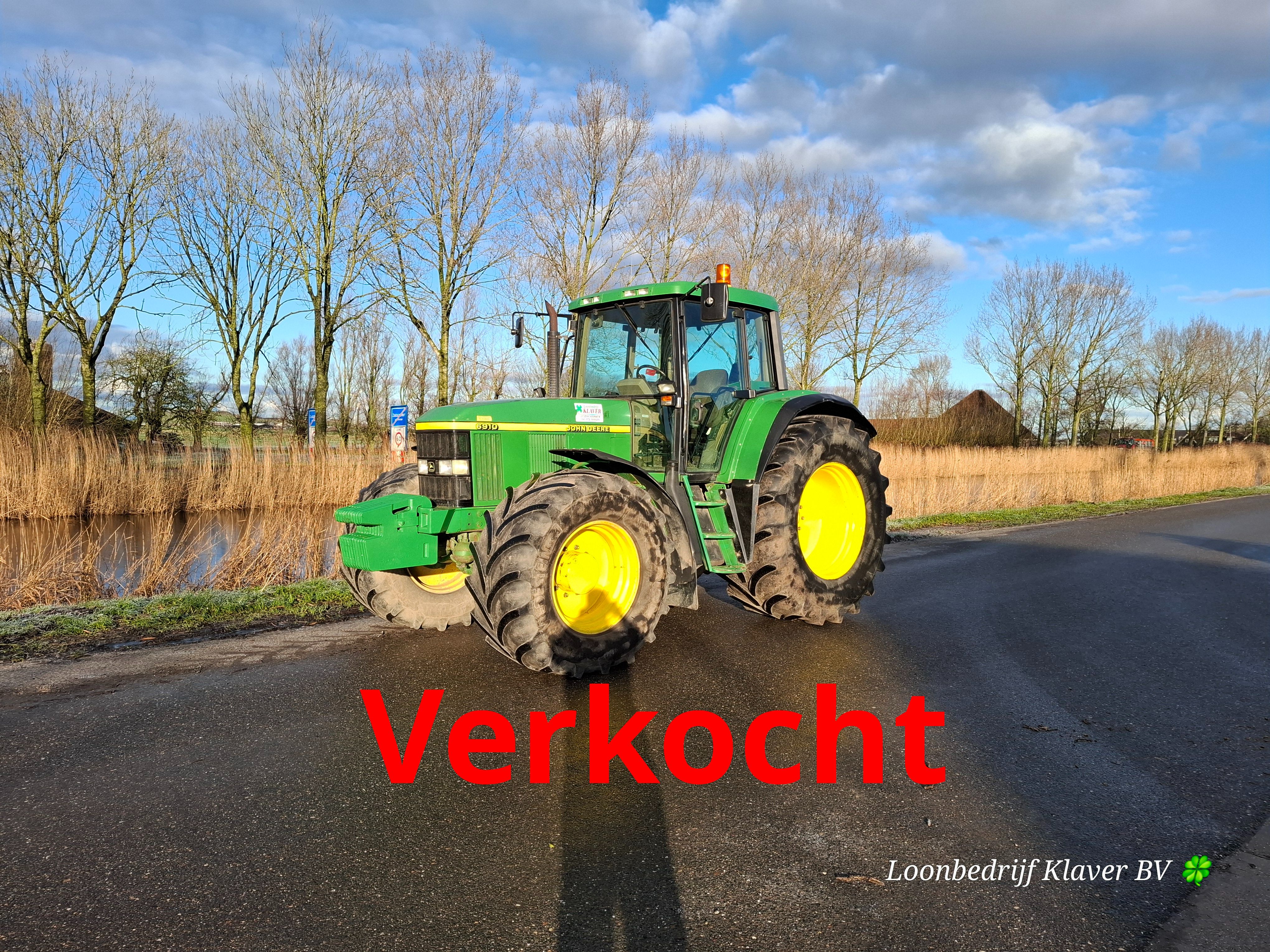 John deere 6910 met kruipversnellingen eerste eigenaar. te koop